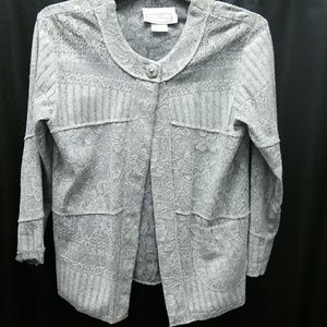 Vintage Saint germain sz small grey sweater